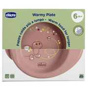Chicco piatto pappacalda 6m+ rosa