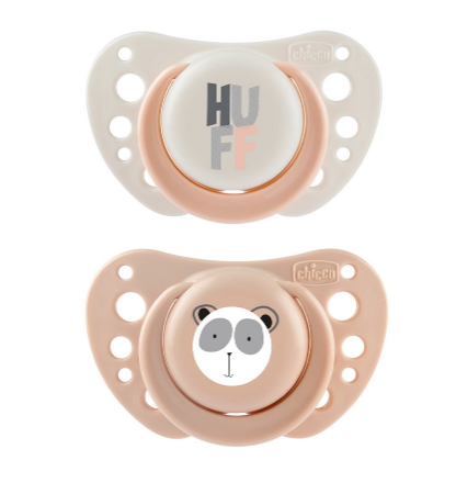 Chicco Succhietti Air Rosa Silicone 2-6 Mesi