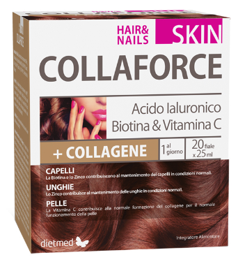 Collaforce pelle capelli e unghie