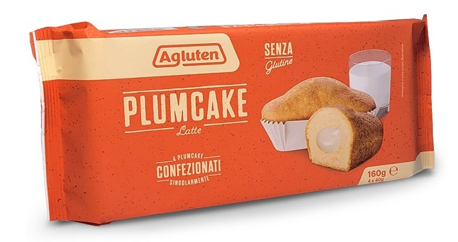 Agluten plumcake latte