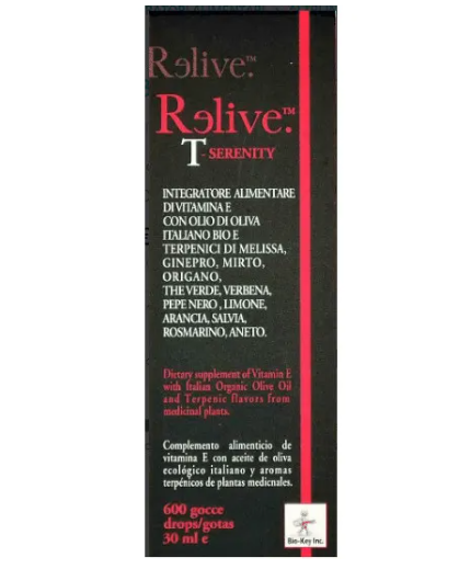 Odealfe Relive t serenity gocce integratore alimentare 30 ml