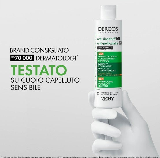 Vichy Dercos Technique Anti Dandruff Shampoo 2in1