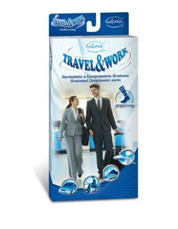 Gloria Med Gloria Travel & Work Gambaletto Blu 4 1 paio