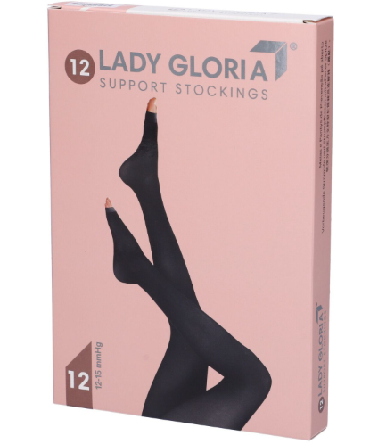 Ladygloria 12 Gambaletto 70 Nero 5