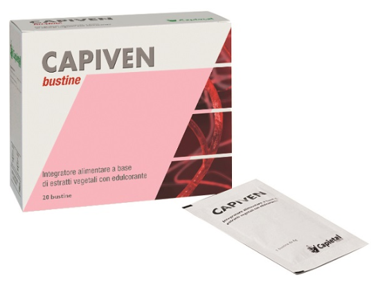 6 Pezzi Capiven 20 Bustine integratore per la circolazione