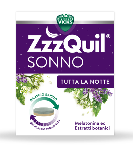 Vicks zzzquil sonno tutta la notte
