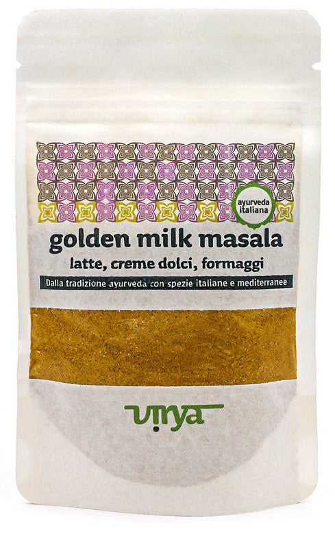 Golden milk masala virya polvere