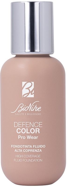 Bionike Defence Color Pro Wear Fondotinta Fluido Alta Coprenza N6 Cinnamon 50 Ml