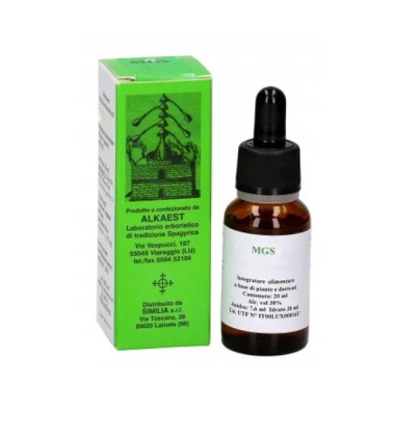 Alkaest Mgs12 Olivo Mg Spg soluzione spargirica gocce 20ml
