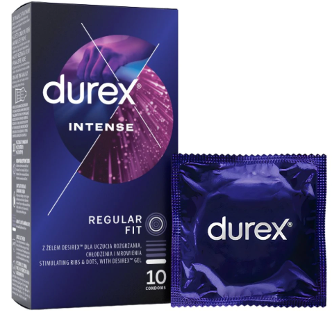 Durex intense preservativi regular fit