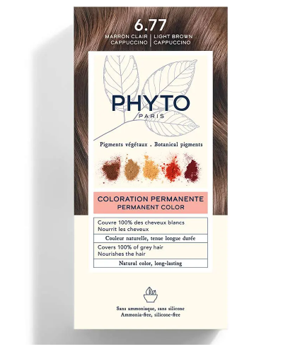 Color kit 6,77 marrone chiaro cappuccino