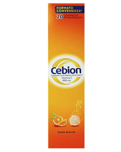 Cebion Arancia 20 Compresse Effervescenti
