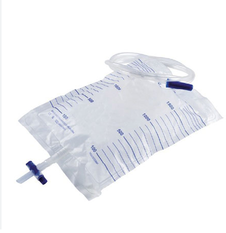 Sacca Urina Letto 2 Litri Con Valvola e Rubinetto Tubo 130 Cm