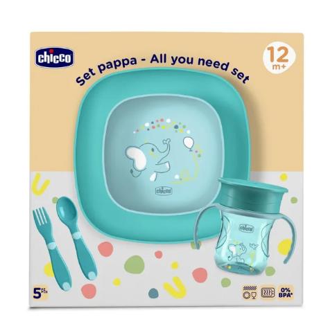 Set Pappa 12m+ Azzurro 1 set
