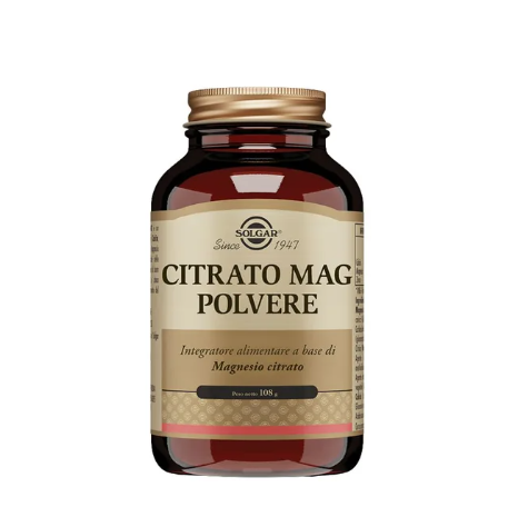 Solgar Citrato Mag Polvere