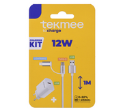 Tekmee set da ricarica 2-in-1 da USB