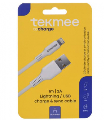 Tekmee cavo ricarica Iphone 10W