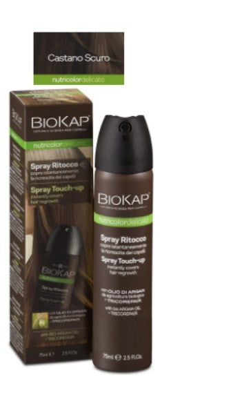 Biokap Nutricolor Spray Ritocco Castano Scuro 75ml