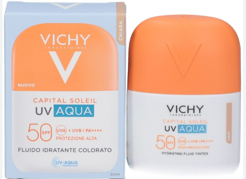 Vichy capital soleil fluido colorato spf 50