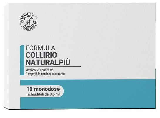 So. Farma. Morra Formula Collirio Natural Piu' Senza Conservanti 10 Flaconcini Da 0,5 Ml