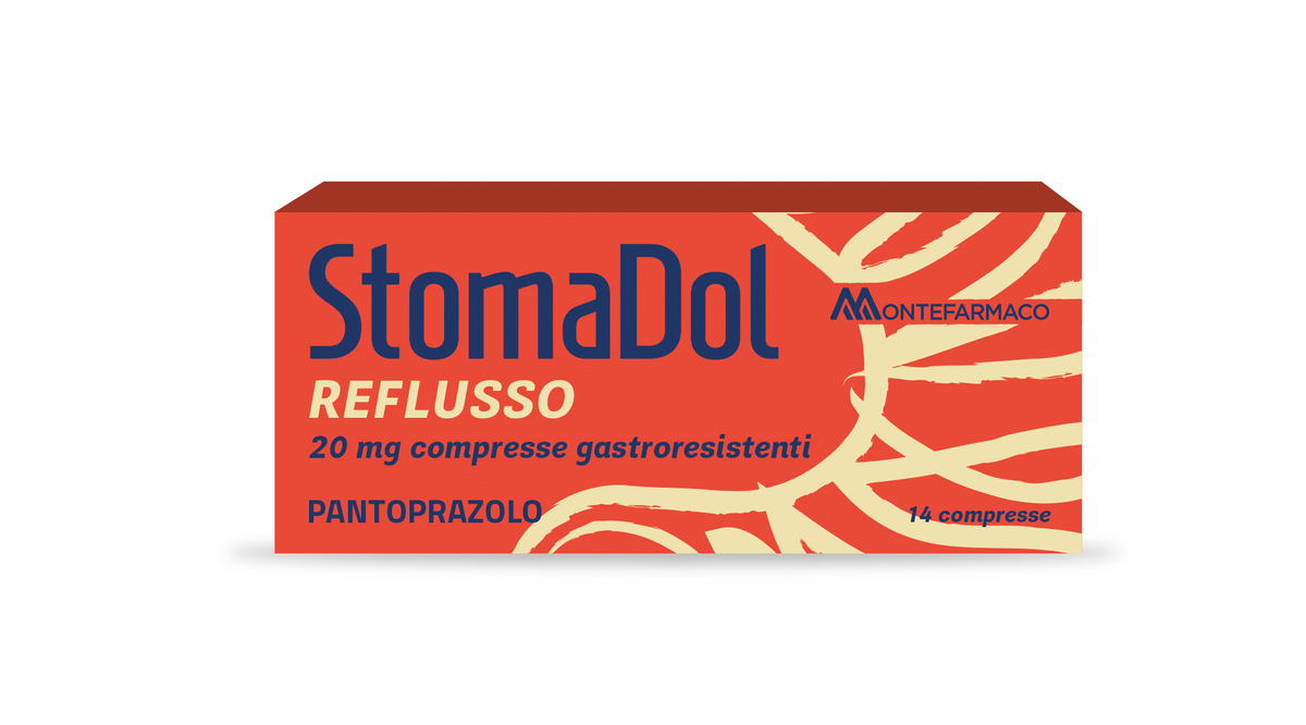 Pharmacare Stomadol Reflusso 20 Mg Compresse Gastroresistenti Pantoprazolo Medicinale Equivalente