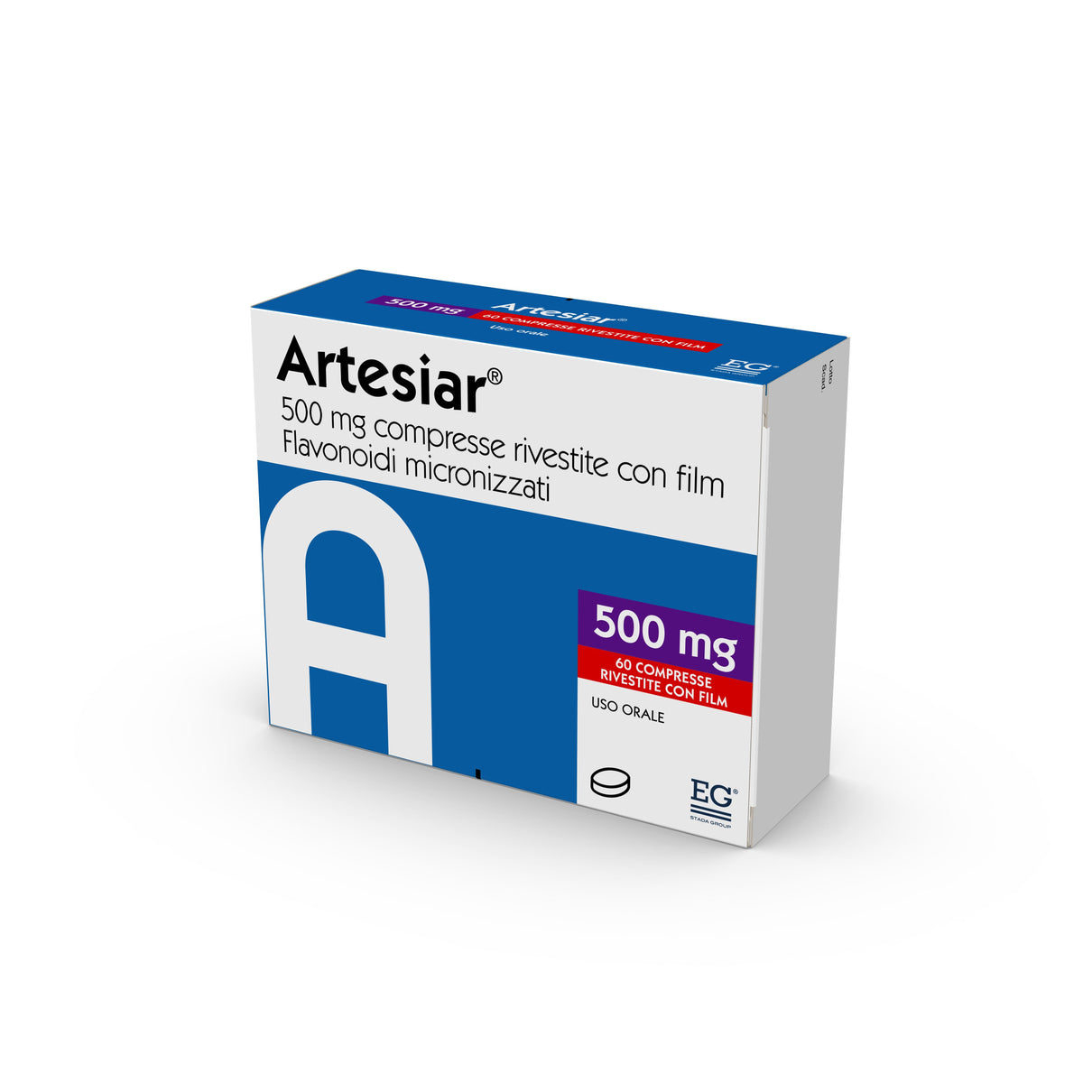 Artesiar 500 Mg 60 Compresse Rivestite