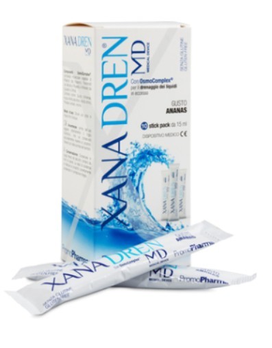 Xanadren md ananas drenante 10 stick pack x 15 ml