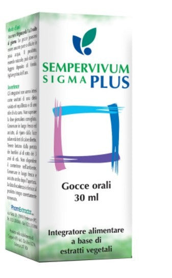 Omeopiacenza Sempervivum Sigma Plus gocce drenanti 30ml
