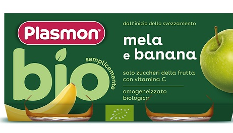 omogeneizzato mela e banana 2 vasetti
