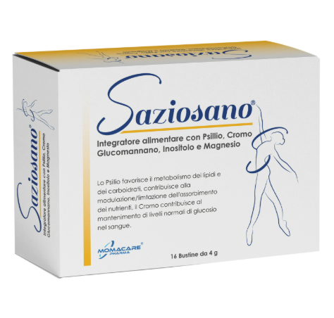 Momacare Pharma Saziosano 16 Bustine Da 4 G