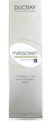 Ducray Melascreen Crema Notte Antirughe Macchia 50ml