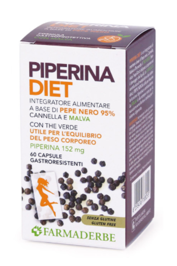 Farmaderbe Piperina Diet 60 Compresse