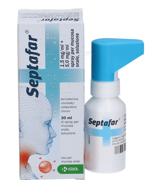 Septafar Spray  30ml 250 Erogazioni