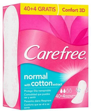 Carefree salvaslip traspirante confort 3d