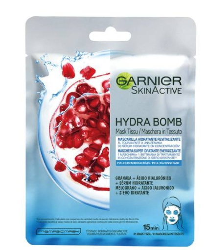 Garnier Hydra bomb maschera viso blu