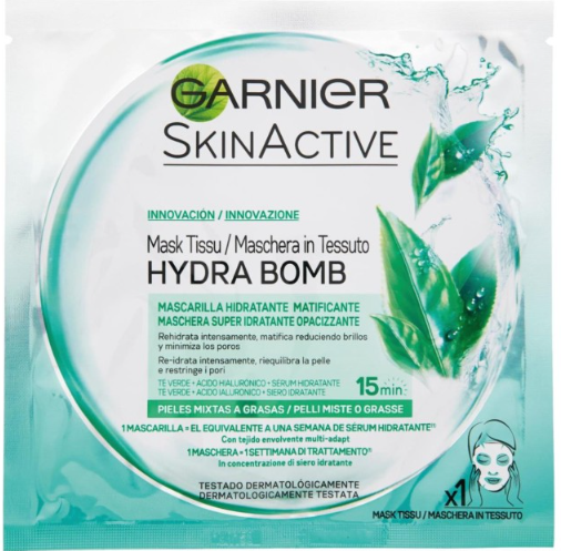 Garnier Hydra Bomb Maschera In Tessuto