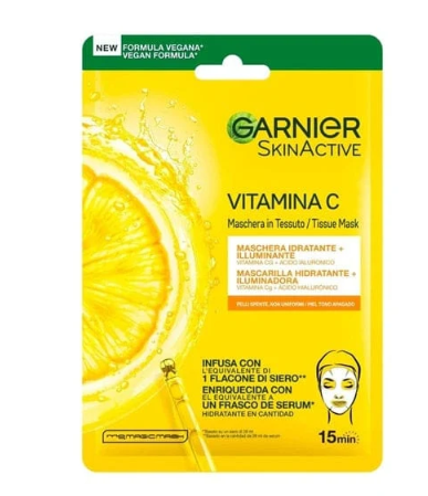Garnier skin active maschera vitamina c