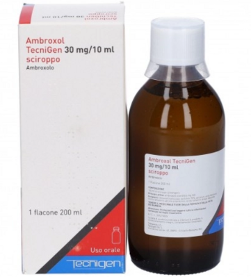 Ambroxol Tecnigen Sciroppo mucolitico per la tosse  200ml