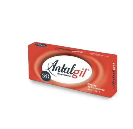 Antalgil 10 Compresse 200mg