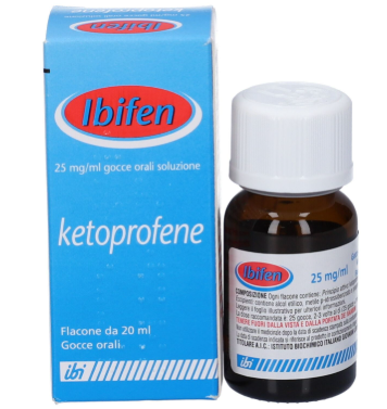 Ibi Ibifen Soluzione Orale Gocce 20 Ml 25 Mg/ml
