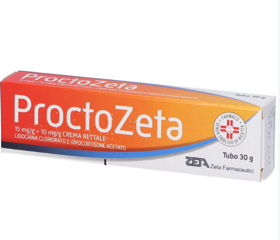 Zeta farmaceutici Proctozeta crema 30 g 1,5% + 1%