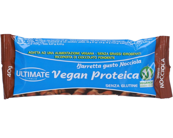 Ultimate barretta proteica vegan nocciola