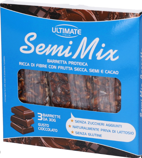 Ultimate barrette semi mix cioccolato