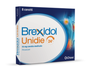 Chiesi Brexidol Unidie 8 Cerotti Medicati con piroxicam 14mg