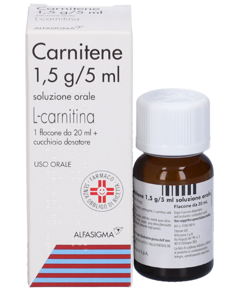 Alfasigma Carnitene Soluzione Orale Gocce 20 ml