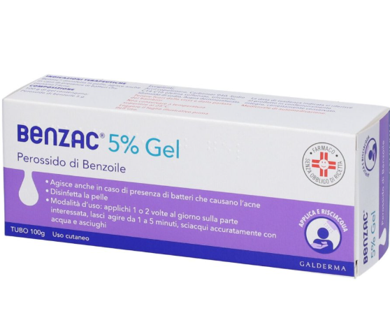 Galderma Benzac 5% Gel 100 grammi
