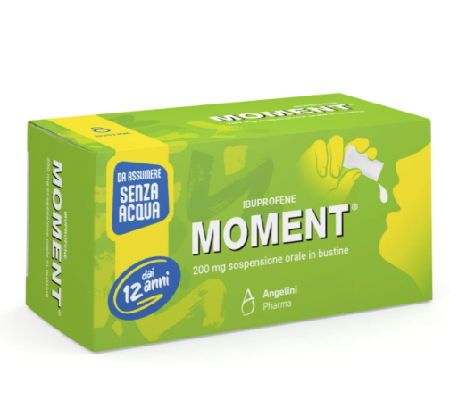 Moment 8 bustine sospensione orale formulazione liquida da bere
