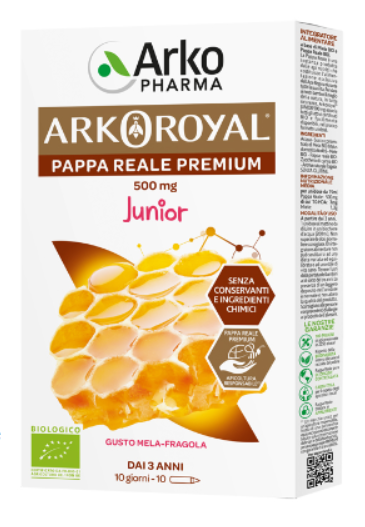 Pappa Reale Biologica 500 Mg 10 Flaconcini