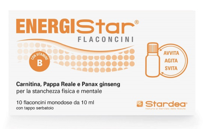 Energistar 10 Flaconi Monodose 10ml 6 Pezzi