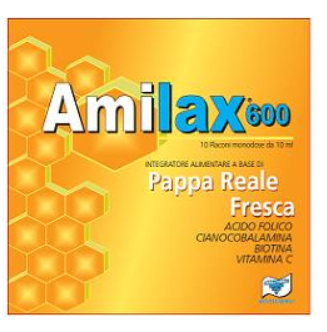 Amilax 600 10 Flaconi 10ml 6 Pezzi